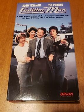 Cadillac Man VHS Tape - Robin Williams & Tim Robbins